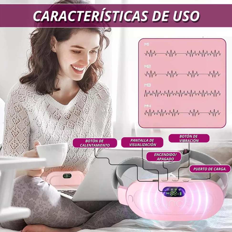 Masajeador Calor Térmico Para Cólicos