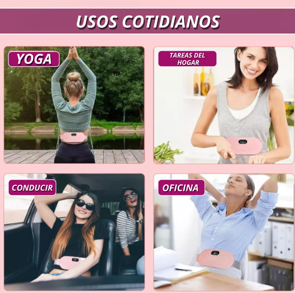 Masajeador Calor Térmico Para Cólicos
